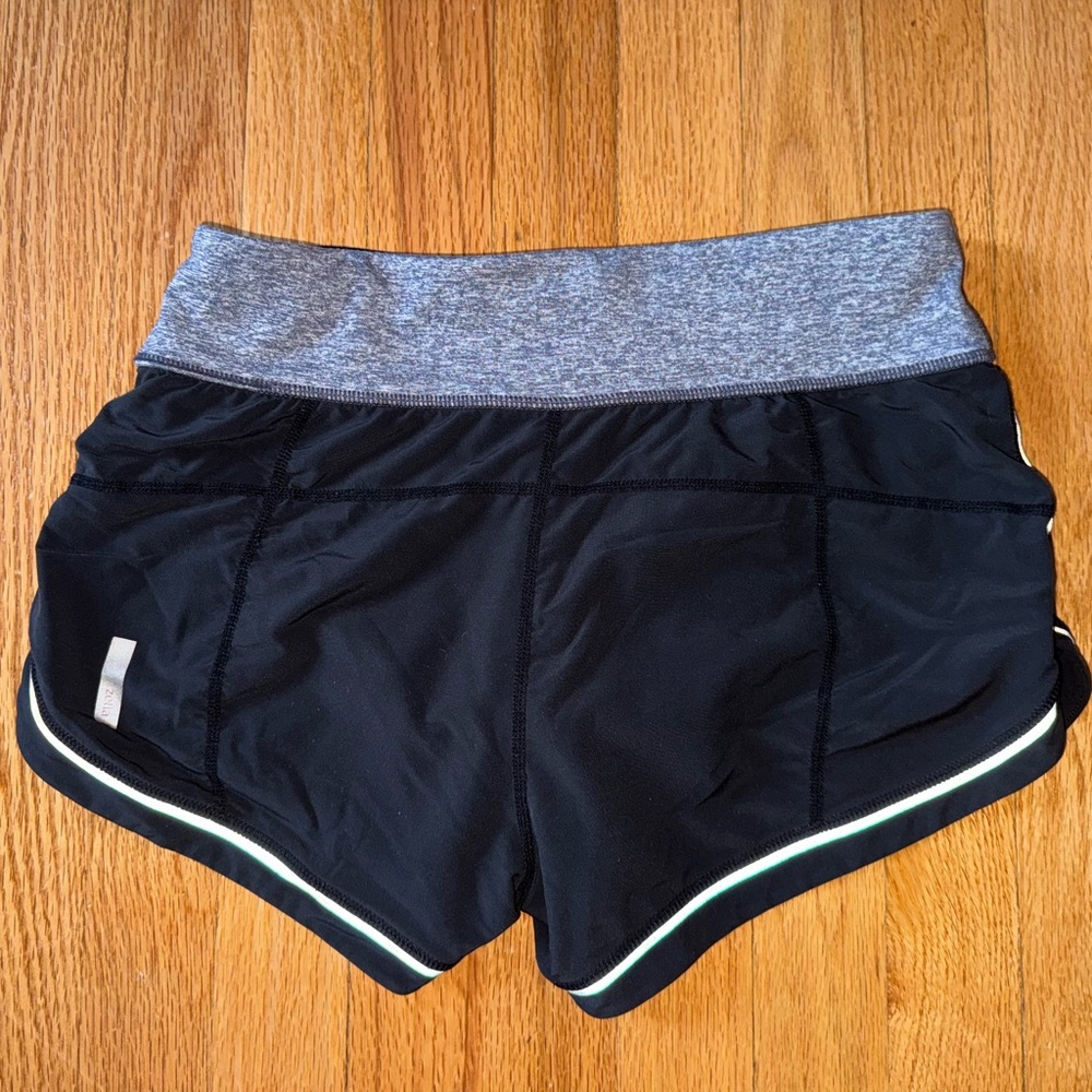 Nordstroms Zella Women's Black and Gray Athletic Shorts- small